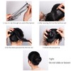 200Pcs Hair Nets, Invisible Nets Black Elastic Hair Mesh Edge,