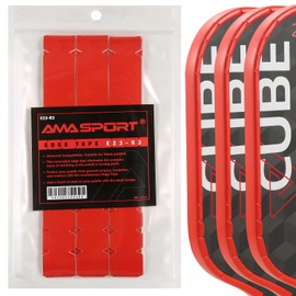 PICKLETECH Pickleball Paddle Protection Tape - Paddle Head Edge Guard - Racket Edge Protection Tape -Fit Perfectly Curved Edge -No Wrinkling
