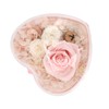 Heart Shaped Jewelry Box Wedding Preserved Flower Necklace Ring Storage