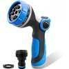 Garden Hose Nozzles,Hose Spray Nozzle with Adjustable 10 Watering Patterns