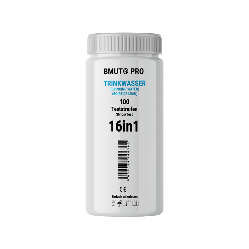 16-in-1 Drinking Water Test Strips – Water Tester Pack of