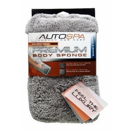 AutoSpa 45604AS Microfiber MAX Soft Fleece Design Premium Body Sponge