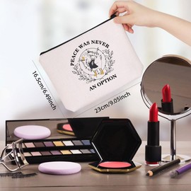 Goose Astarion Honk Gift Peace was Never an Option Zipper Pouch Makeup Bag (Peace Option EU)