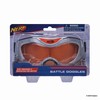 NERF Elite Goggles, Transparent/Clear Impact-Resistant Tactical Eyewear, for use Blaster