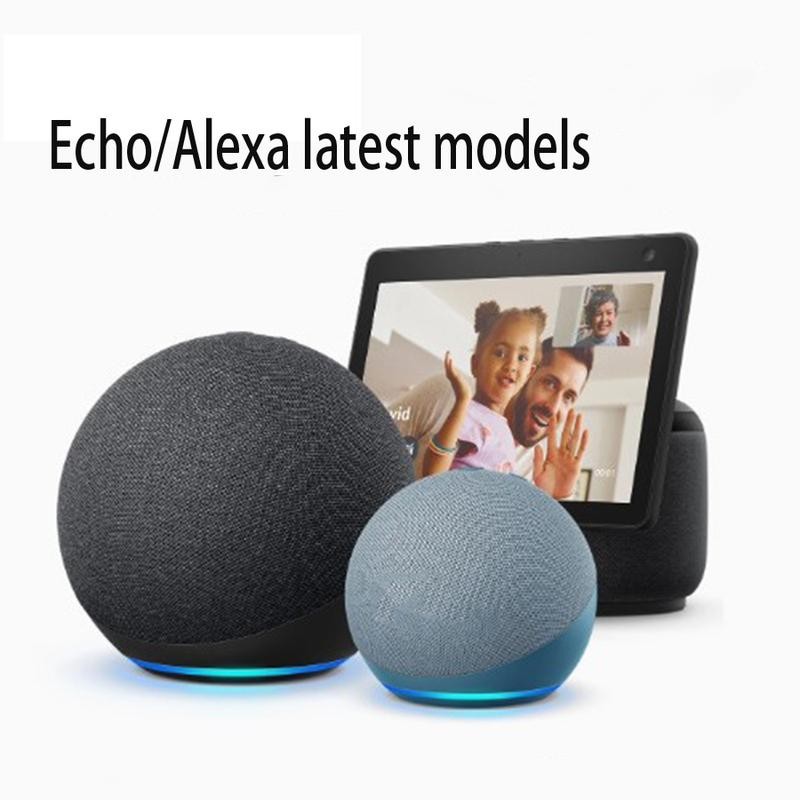 Compact Alexa Speaker with Premium Sound , Newest Model for