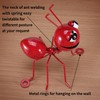 Metal Ants Set of 4 Garden Decor Outdoor Statues Wall