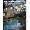 Tenmiro 120FT Solar Outdoor String Lights with Remote and 32+2