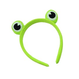 Ieron Frog Headband Hand Band Set Cartoon Frog Hair Accessories Makeup Skin Care Headband Face Wash Headband Suitable for Makeup Shower Face Wash Skin Care Exercise