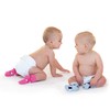 Sock Ons Clever Little Things That Keep Baby Navy Stripe