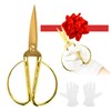 Grand Opening Ribbon Cutting Ceremony Kit, 7.55'' Gold Scissors