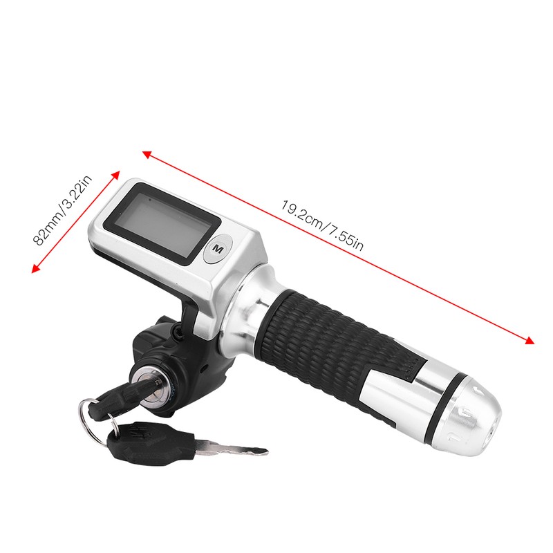 Waterproof LCD Display Panel Electric Bicycle Brushless E Bike Scooter