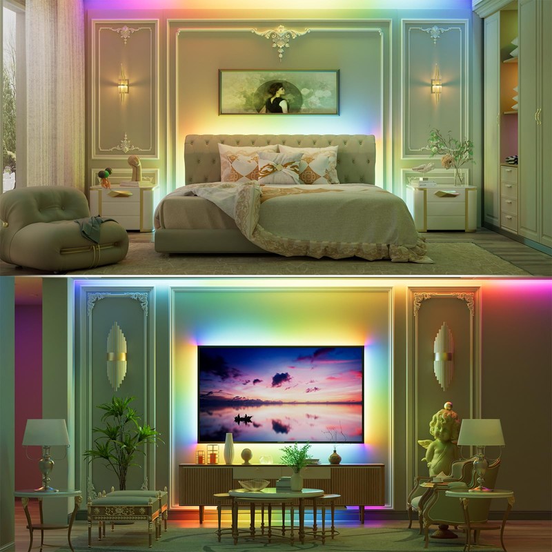 PAUTIX Wi-Fi+Bluetooth Music Pixel LED Smart Controller Kit SP548E,Compatible with