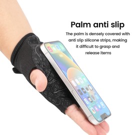 JUPSK Cycling Gloves, Half Finger Bicycle Gloves Anti Slip Gel Pad Bike Gloves Breathable MTB Gloves Fingerless Sports Gloves for Men and Women