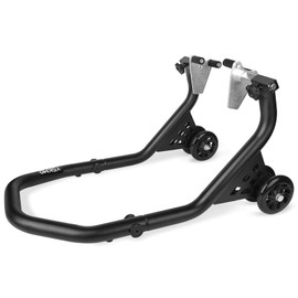 YSKMO Motorcycle Front Wheel Lift Stand, Black,500lbs Capacity,1.5“ Tube
