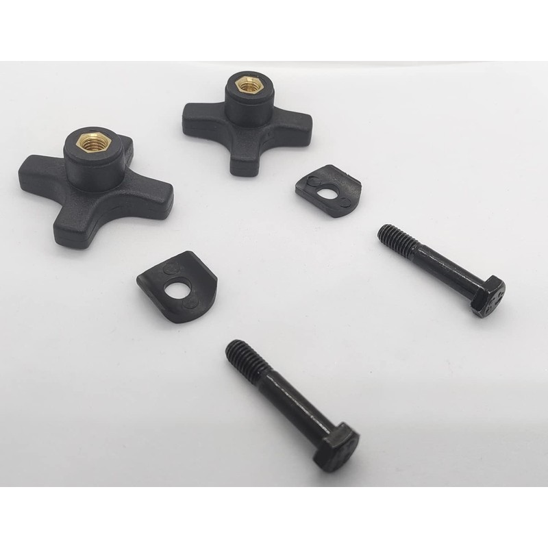 ComsenMed Rollator knob,Replacement Arm Adjustment Knobs for Rollator,1Pair(2PCS), Black