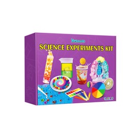 YOPINSAND Children's Science Kits with 40 Experiments for Boys and Girls, Chemistry STEM Project Activities, Volcano Scientist Kit, Toy Gifts