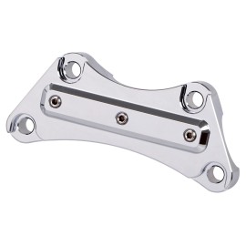 Unbranded Chrome 1" Handlebar Riser Top Clamp For Harley Road King Electra Glide EFI FLHTI