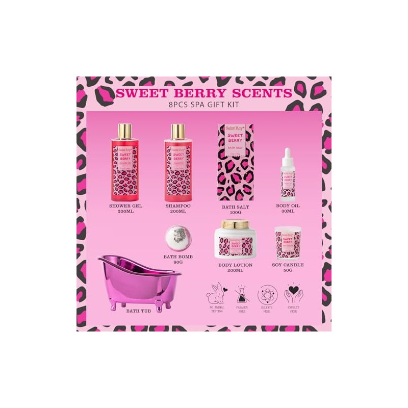 Cesta de regalo de spa para el hogar para mujeres