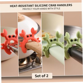 Soporte para espátula de cangrejo, soporte para cuchara de cangrejo 4 piezas para olla, utensilio silicona, para utensilios, espátula