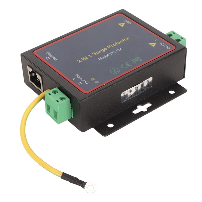 Surge Protector 2 in 1 Network Surge Protector POE Power