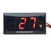 Motorcycle Digital Water Temperature Gauge Ultra Thin DC 12V LCD
