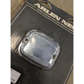Arlen Ness - 03-405 - Front Brake Master Cylinder Cover, Beveled Chrome