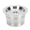Stainless Steel Coffee Capsule Eco Friendly with Spoon Brush Reusable