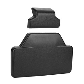 Motorcycle Backrest Pads, Topcase Accessories for Backrest, Rubber Rear Pads, Saddle Bag Trunk Passenger Backrest Accessories Fits F800GS (Black)