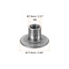 sourcing map M6 T-nuts, 12pcs Carbon Steel Tee Nut Round
