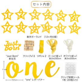 HaHaHa! 1 Year Old Garland, Banner, Photo, Commemorative, Celebration, Baby Photography, First Year, Staging, Shinning, Birthday, Decoration, Baby Party Decoration (ONE)