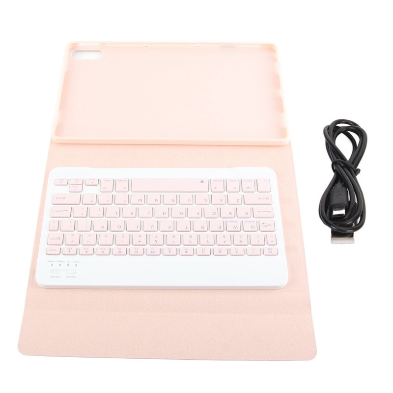 Tablet Keyboard Magnetic Protective Case BT Connection Slim Wireless Keyboard