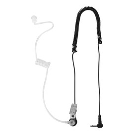 VBESTLIFE 3,5 mm Verdrahtet Kopfhörer, Mono Kopfhörer Ohrhörer Anti Strahlung Überwachung Headset für ios/ios Nano / MP3 / Handy und andere Geräte mit Audio Port 3