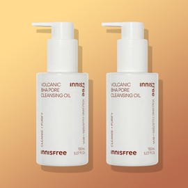 Innisfree Volcanic Pore Baja Cleansing Oil 150ml, 2 pieces / 이니스프리 화산송이 모공 바하 클렌징 오일 150ml, 2개