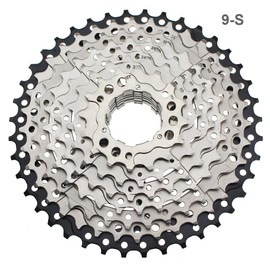 FOMTOR 9-Speed Cassette MTB 9-Speed Cassette 11-40 for Mountain Bike, MTB, BMX, Sram Sunrace Shimano Ultegra XT
