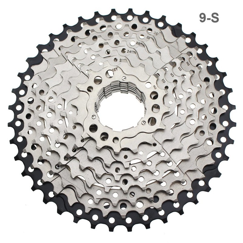 FOMTOR 9-Speed Cassette MTB 9-Speed Cassette 11-40 for Mountain Bike,