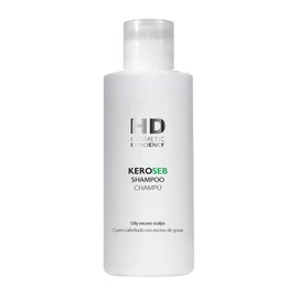 HD Cosmetic Keroseb Champú 125 ml Limpieza Profunda Control Grasa Cuero Cabelludo Uso Diario