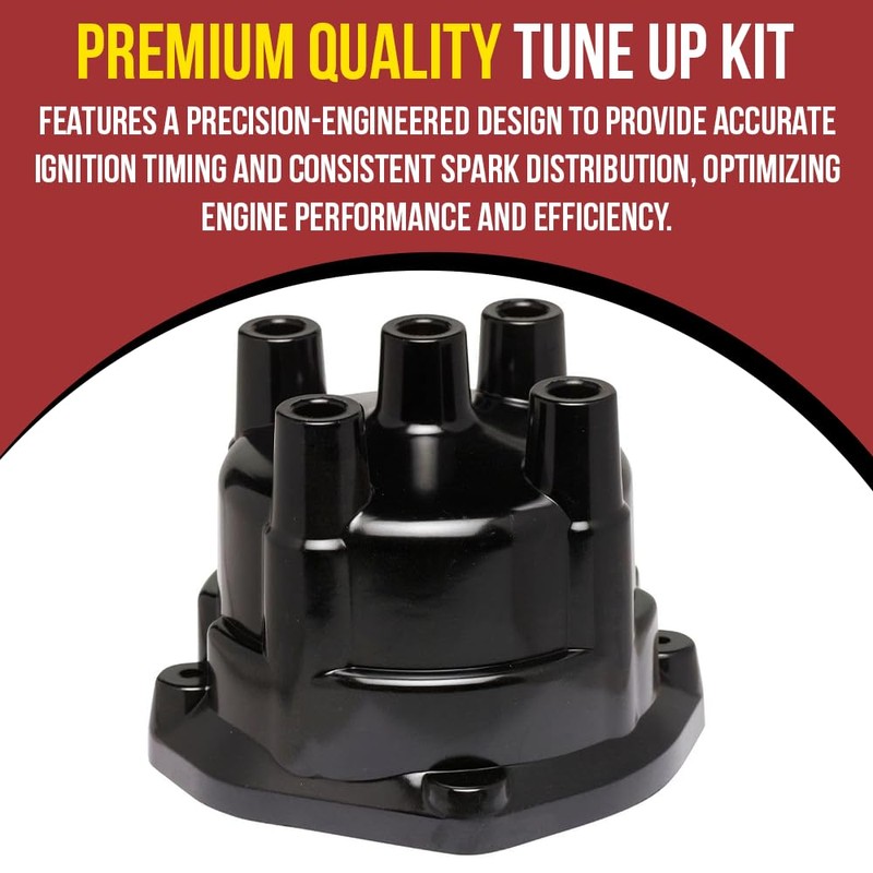 Ignition Distributor Cap, Rotor, Points, Condenser tune up Kit for