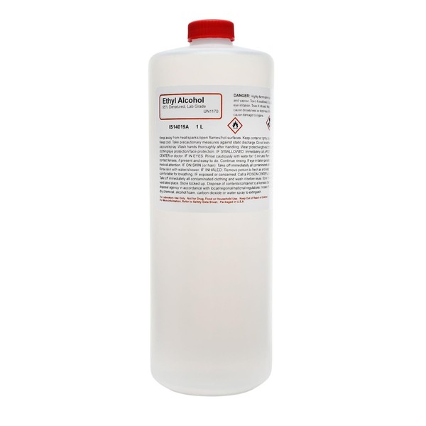 ALDON ALDON Innovating Science Laboratory-Grade Denatured Ethyl Alcohol, 95%, 1L