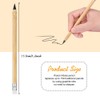 AUAUY Pack of 6 Wooden Inkless Pencils, Infinity Pencil, Reusable