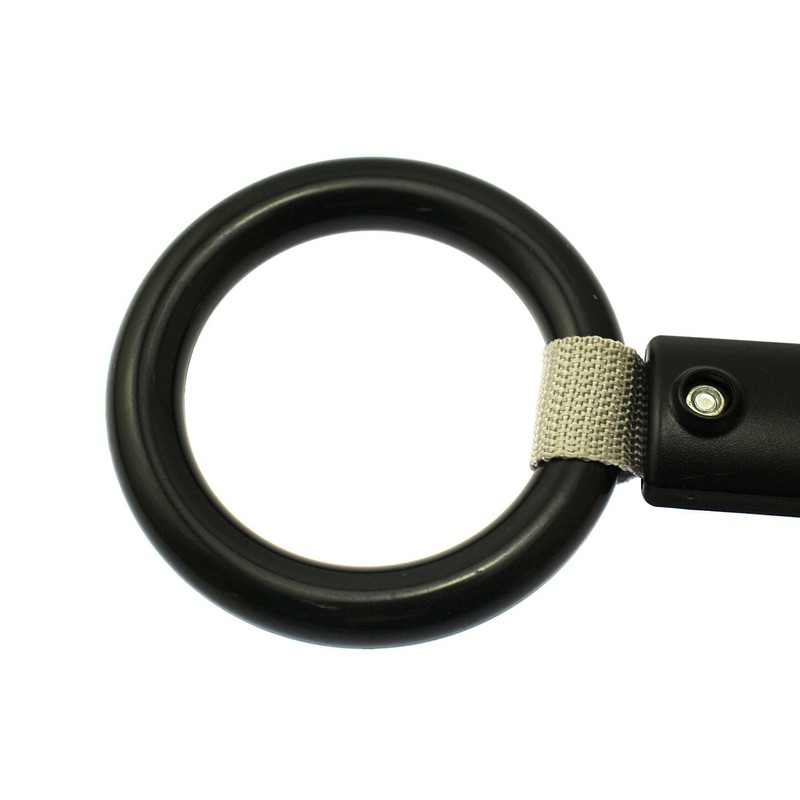 Speed mao 2 Pack Black Car Hanging Leather Handle for