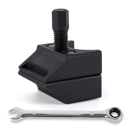 Strut Tensioner Tool With Split Stroke & Steering Head Spreader Shock Absorber Removal Without Removing Wheel Hubs, 50% Time Saving, Robust Suspension Spreader For Cars/Suvs/Trucks, Incl. Adapter