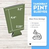 TahoeBay Blank Pint Glass Sleeves (6-Pack) 16 Ounce Insulating Foam