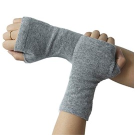 prettystern Cashmere Pulse Warmers, Soft & Warm Fingerless Gloves -