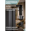 Menz Premium Door Hooks Set of 6 Black Door Hooks