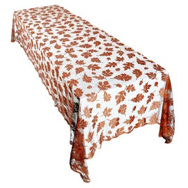 mookaitedecor Gold Large Tablecloth Rectangular,Table Cloth Polyester Lace for Wedding Party Kitchen