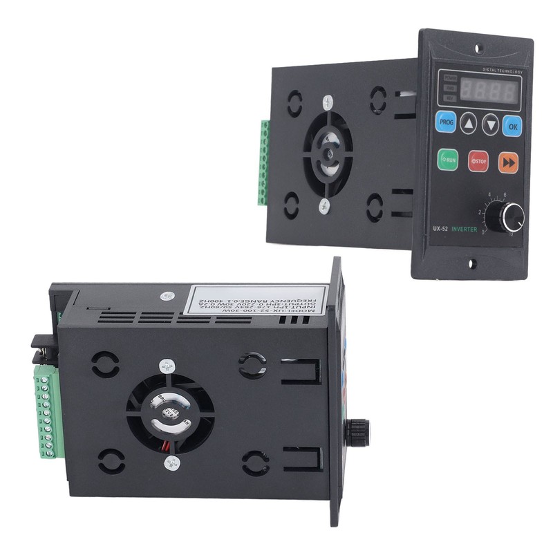30W Frequency Converter LED Digital Mini Motor Inverter 1PH 176‑264V