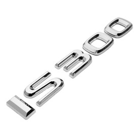 1PC 2016-2023 Trunk Tailgate is 300 IS300 Letter Badge Car Emblem Nameplate (Silver)
