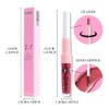 Kaely 2in1 Metallic Lipstick and Lip Liner, Shimmer Glitter Lip