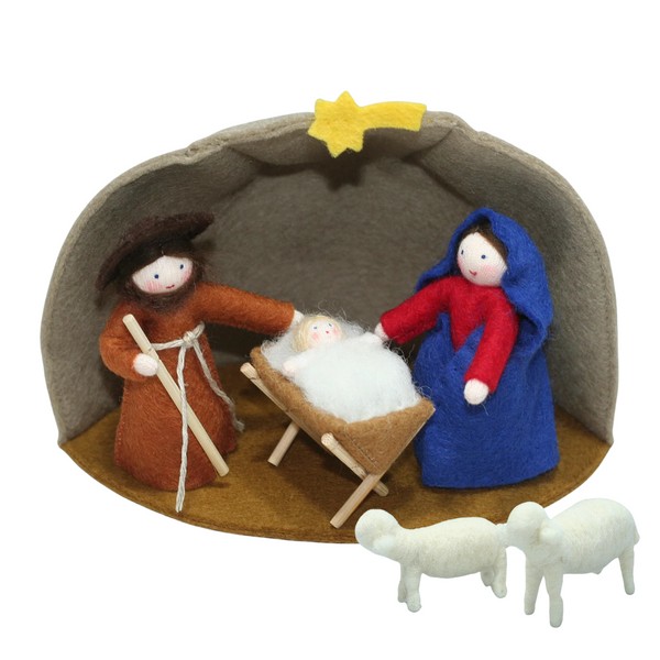 Ambrosius Christmas The Holy Family with Stable