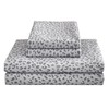 Mooreeke Leopard Cheetah Printed Full Bed Sheets, Soft Microfiber Bedding